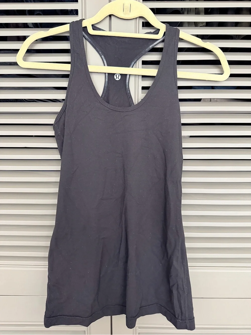 lululemon athletica Black Racerback Workout Tank